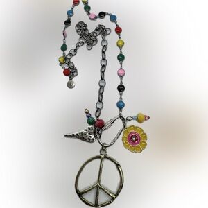 Peace Charm Necklace